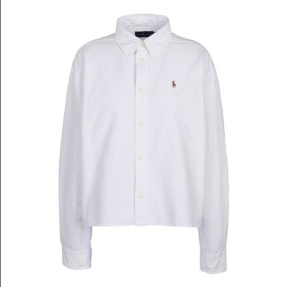 Ralph Lauren Cropped Oxford Shirt